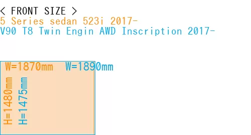 #5 Series sedan 523i 2017- + V90 T8 Twin Engin AWD Inscription 2017-